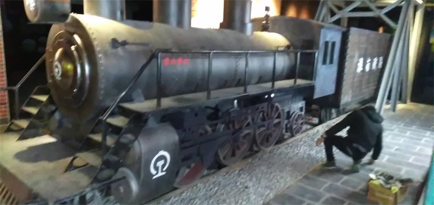 吉林蒸汽火车模型